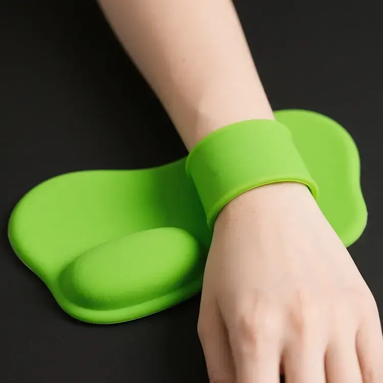 Como um descanso de pulso de silicone em forma especial pode melhorar sua experiência de trabalho?