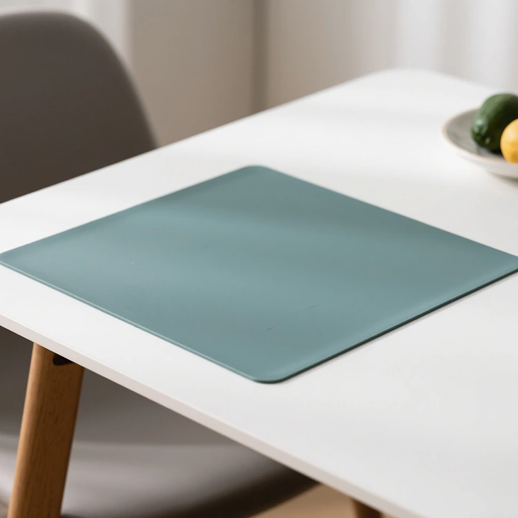 Tapete de mesa de silicone sem deslizamento
