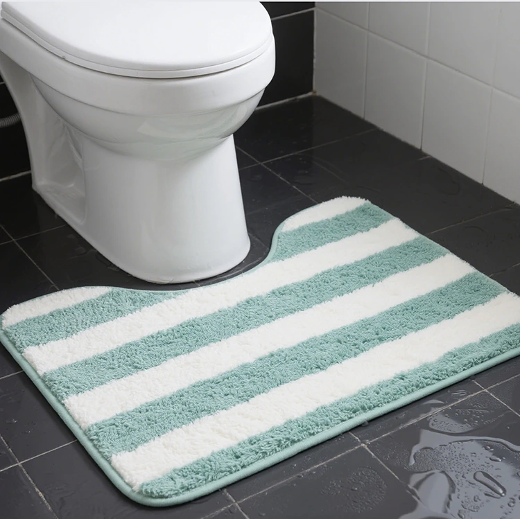 Tapa de piso do banheiro absorvente sem deslizamento