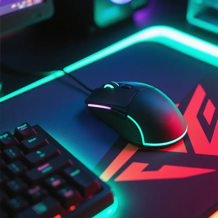 RGB Light Esports Gaming Mouse Pad