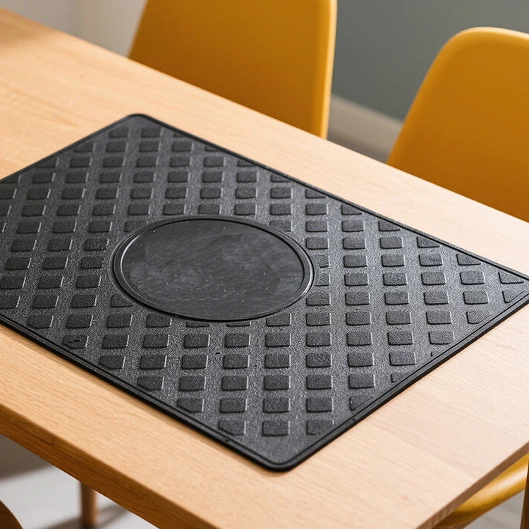 Tapete de mesa de borracha à prova d'água