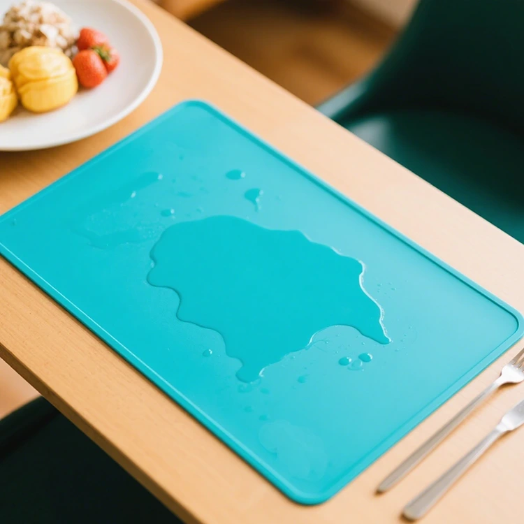 Tapete de mesa de silicone à prova d'água